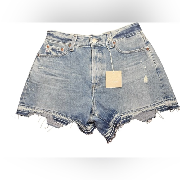 AG Adriano Goldschmied NEW Alexxis High Rise Jean Shorts Size 27 - Picture 6 of 6
